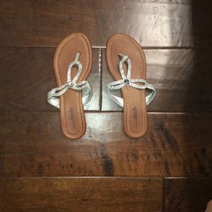Charming Charlie slip on sandals!
